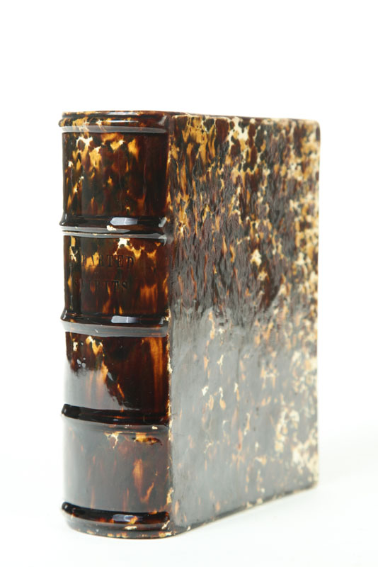 BENNINGTON BOOK FLASK.  Vermont 