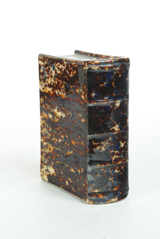 BENNINGTON BOOK FLASK.  Vermont 