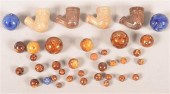 BENNINGTON MARBLES AND GLAZED