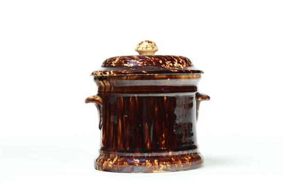 BENNINGTON TOBACCO JAR.  Vermont 
