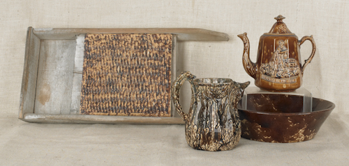 Bennington type washboard 19th c.