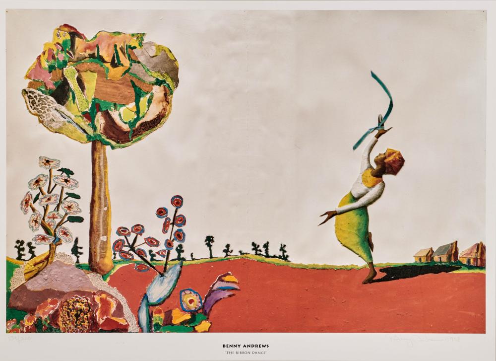 BENNY ANDREWS, (AMERICAN,