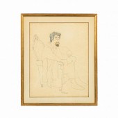 BENNY ANDREWS, SELF PORTRAIT A