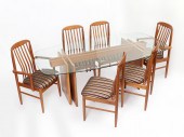 BENNY LINDEN DANISH TEAK TABLE