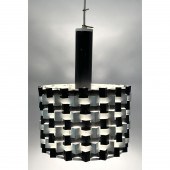 Bent metal, black and white 19