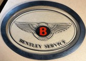 BENTLEY SERVICE SIGN, BENTLEY