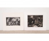 Benton Spruance signed print t