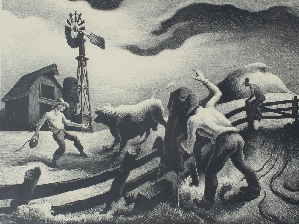 BENTON Thomas Hart (American