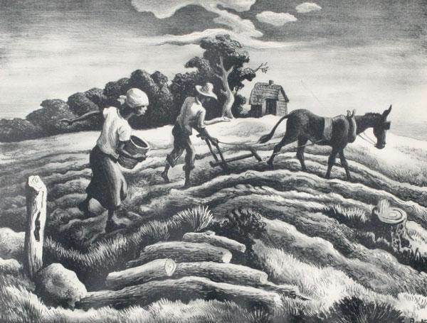 BENTON, Thomas Hart, (American,