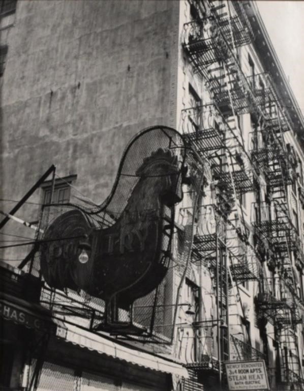 BERENICE ABBOTT SILVER GELATIN