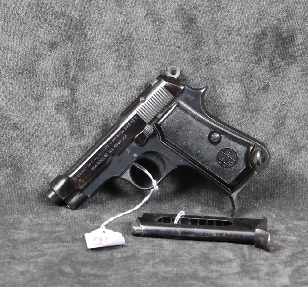 BERETTA MODEL 1934 SEMI AUTOMATIC