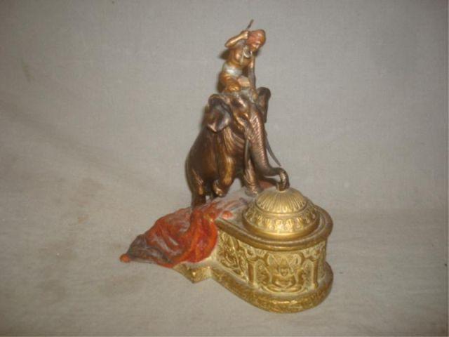 BERGMAN Bronze and Patinated