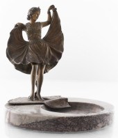 BERGMAN EROTIC FIGURAL BRONZE