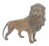 BERGMAN GESCHUTZT BRONZE LION,