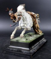 BERGMAN INDIAN ON HORSEBACK WI