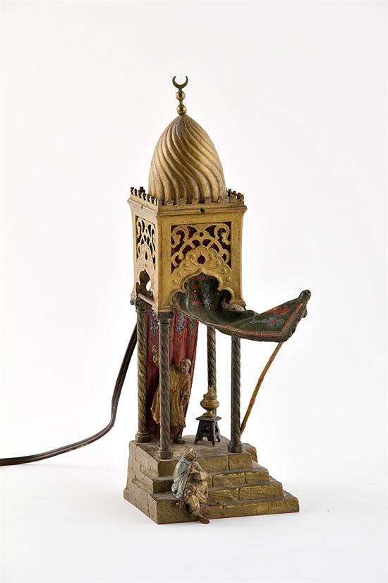 Bergman Orientalist cold-painted