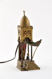 Bergman Orientalist cold-paint