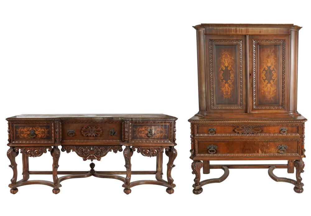 BERKEY & GAY WALNUT SIDEBOARD &