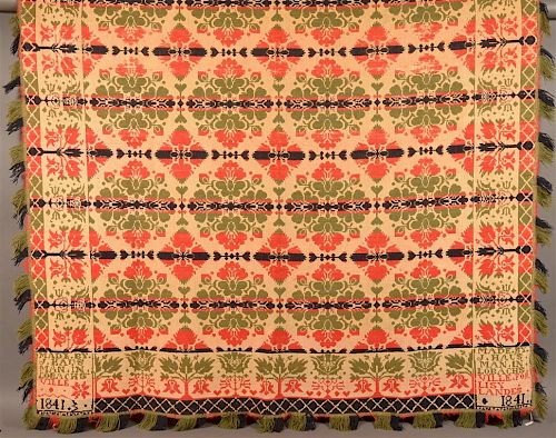 BERKS COUNTY PA FOUR COLOR JACQUARD