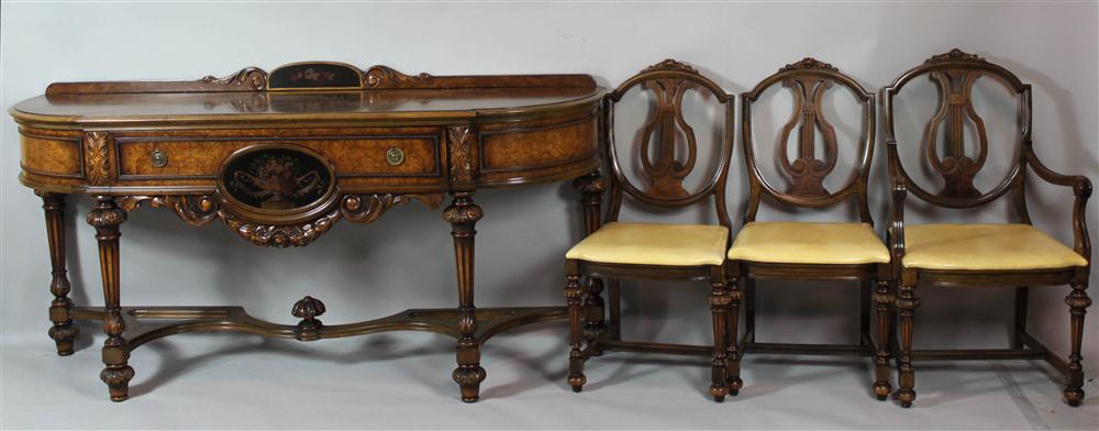 [BERLEY & GAY DINING SUITE]