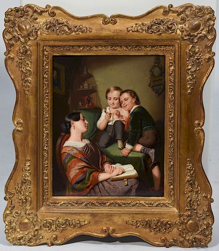 BERLIN 19TH C. HARD PASTE PORCELAIN
