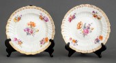 BERLIN KPM PAINTED SOUP PLATES