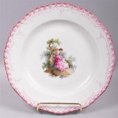 BERLIN (KPM) PORCELAIN 'KOENIG