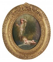 BERLIN (KPM) PORCELAIN PLAQUEi