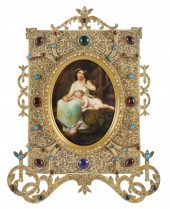 BERLIN (KPM) PORCELAIN PLAQUEi