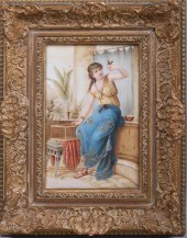 BERLIN (KPM) PORCELAIN RECTANG