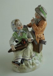 BERLIN PORCELAIN FIGURE GROUP