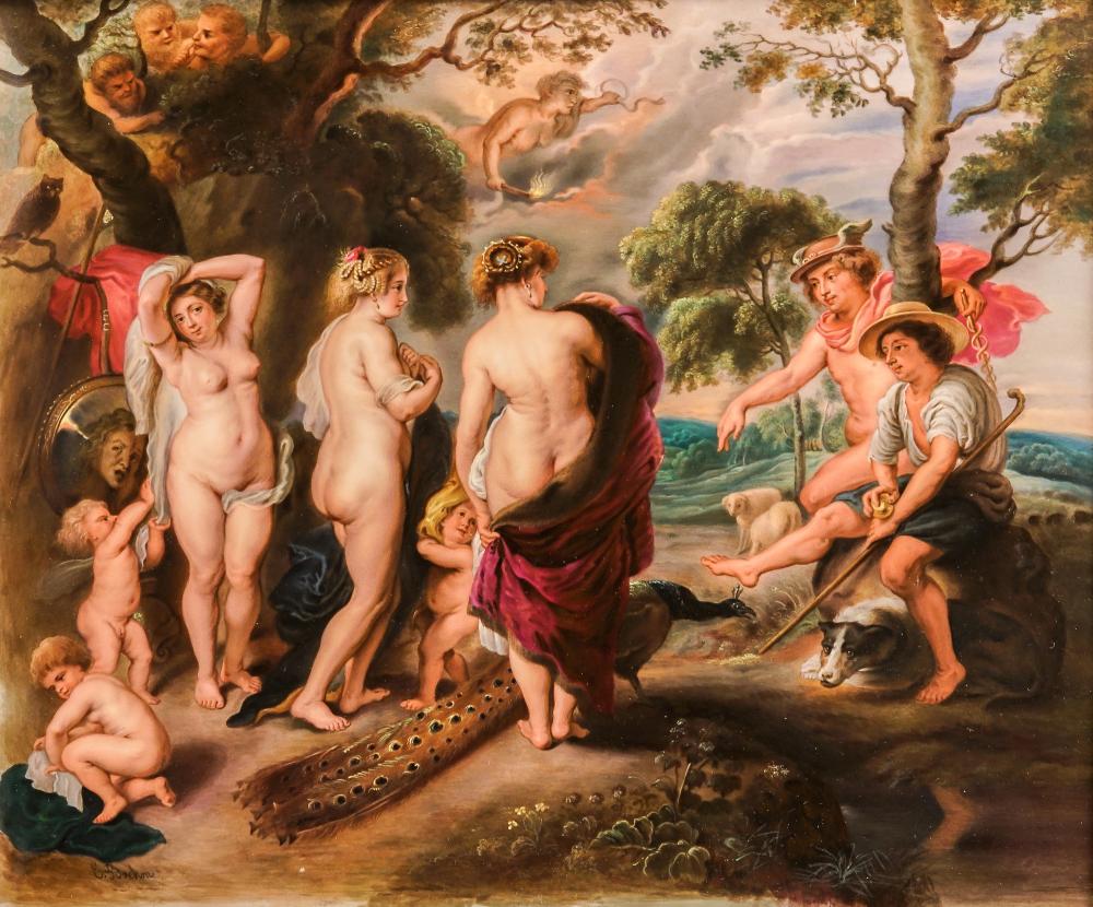 BERLIN PORCELAIN MYTHOLOGICAL