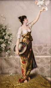 BERLIN PORCELAIN ORIENTALIST P