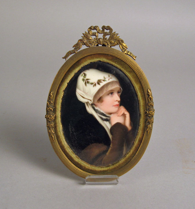 Berlin porcelain plaque    19th