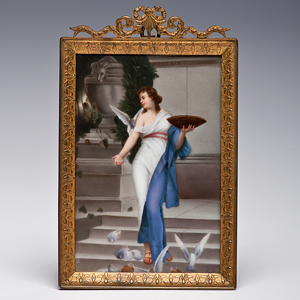 Berlin Porcelain Plaque German 19th