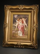 BERLIN PORCELAIN PLAQUE OF 'SO