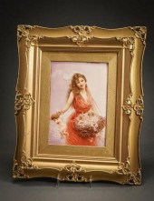 BERLIN PORCELAIN PLAQUE OF 'SP