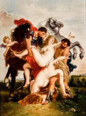 BERLIN PORCELAIN PLAQUE OF 'TH