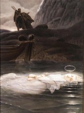 BERLIN PORCELAIN PLAQUE OF 'TH