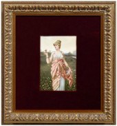 Berlin porcelain plaque, &quot