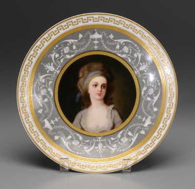 Berlin portrait plate, portrait