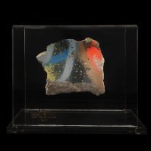 BERLIN WALL FRAGMENT IN ACRYLI