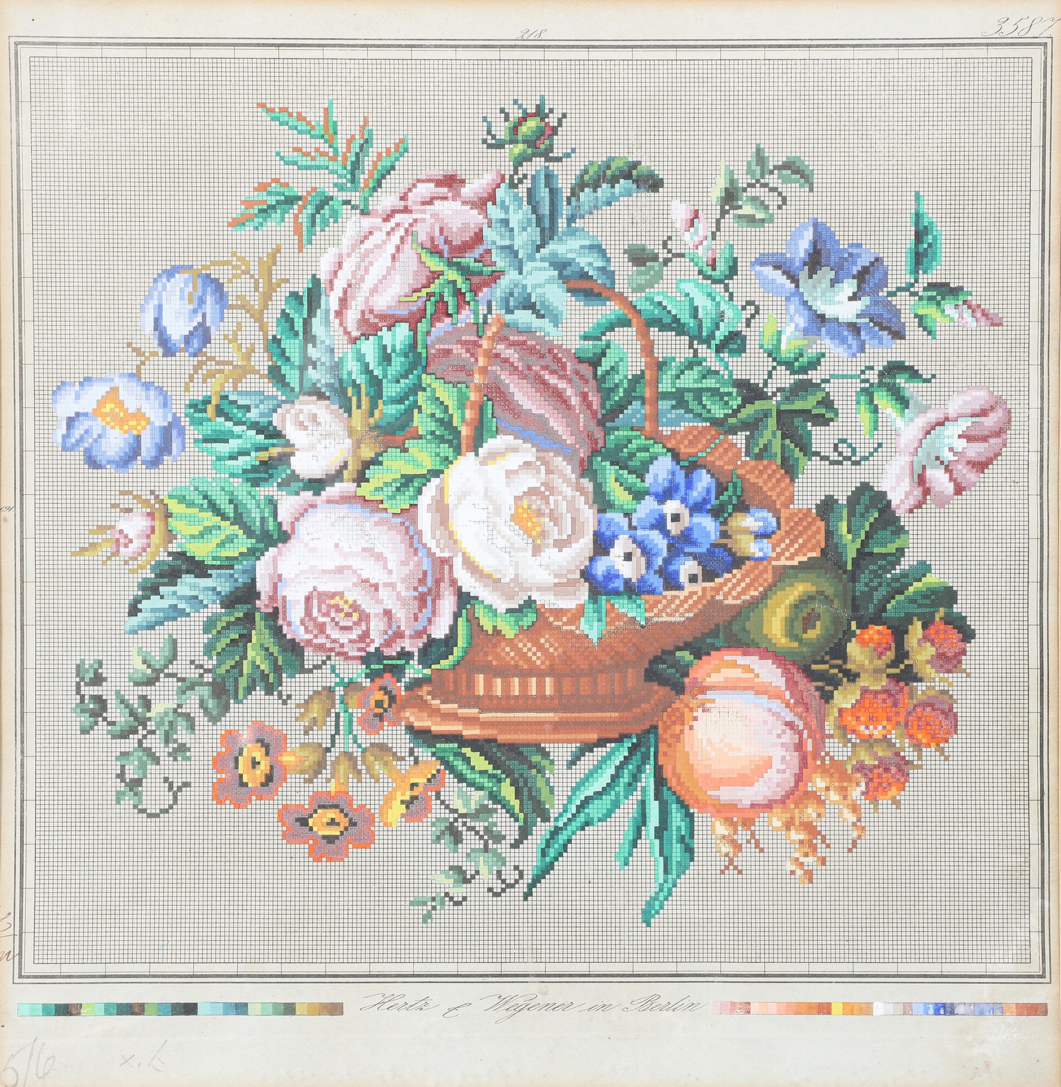 Berlin Work Needlepoint Pattern