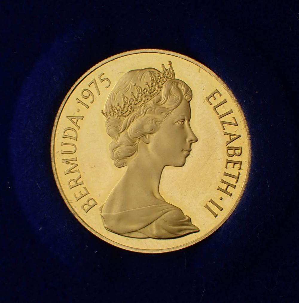 BERMUDA COMMEMORATIVE GOLD
