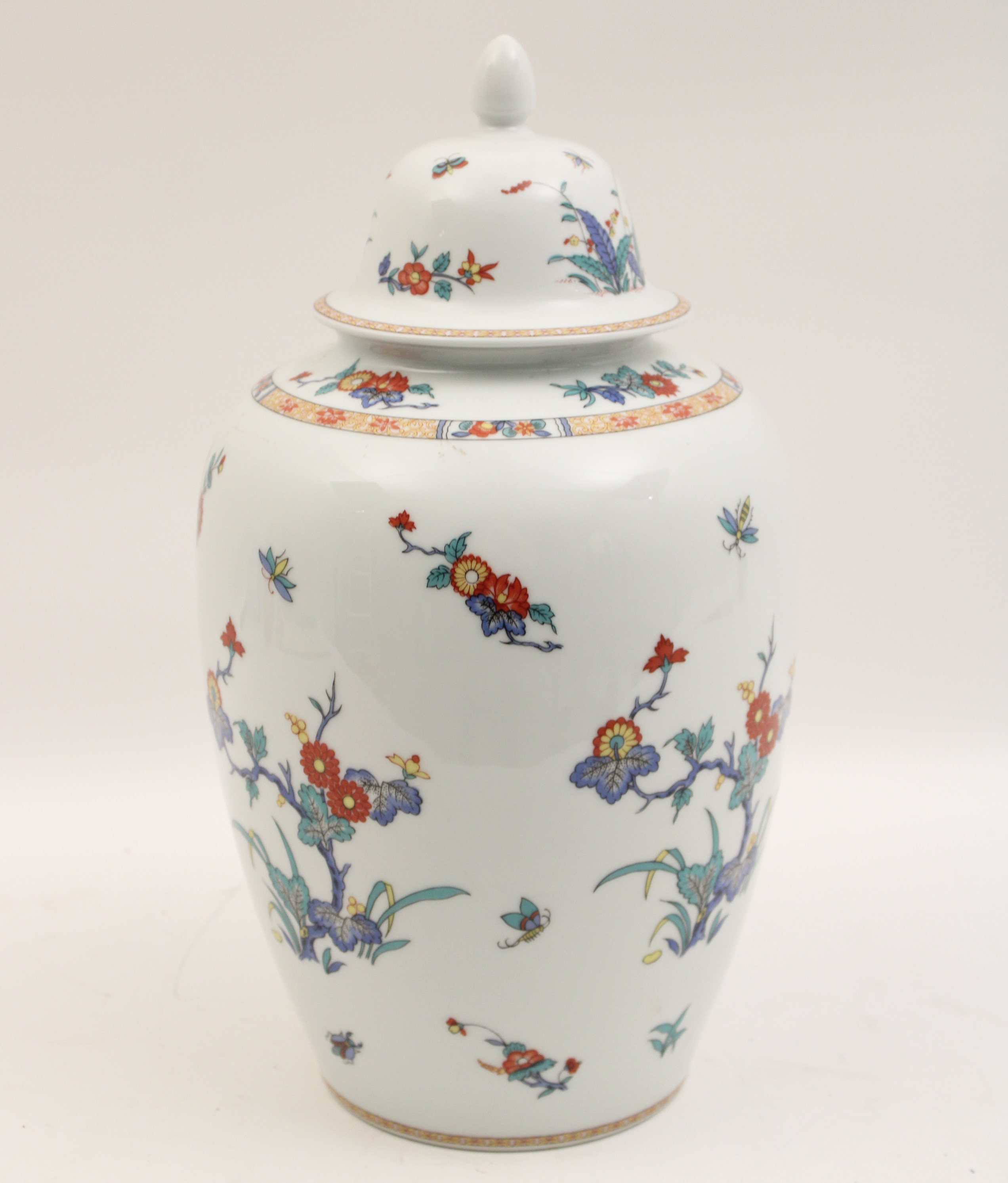 BERNADAUD LIMOGES CAPPED URN