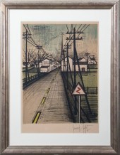 BERNARD BUFFET "LA ROUTE" COLO
