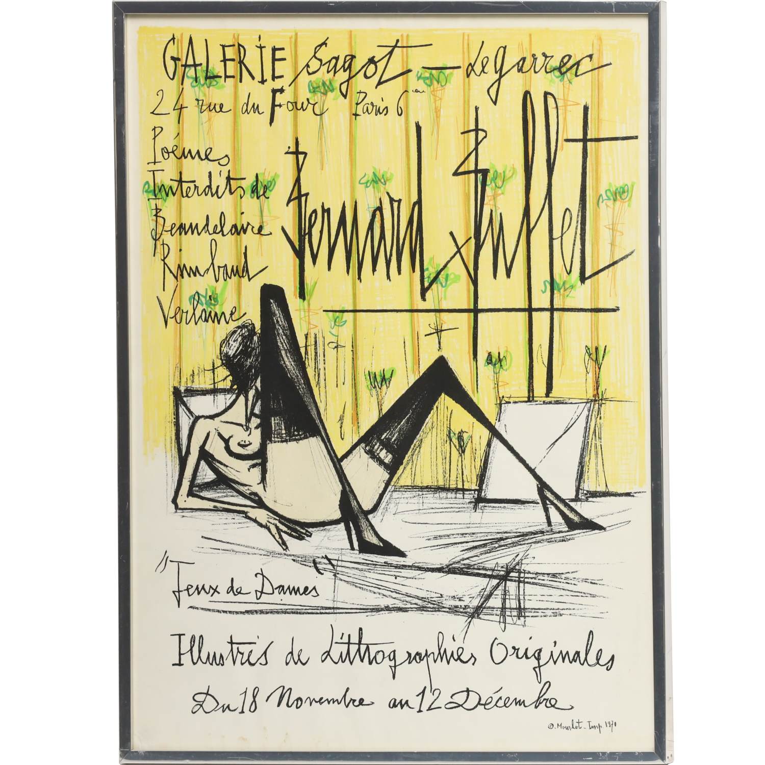 BERNARD BUFFET, LITHOGRAPHIC POSTER