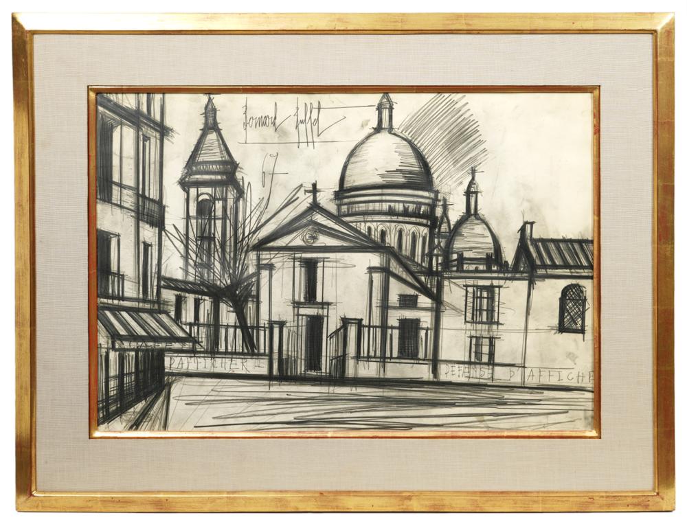 BERNARD BUFFET ORIGINAL GRAPHITE