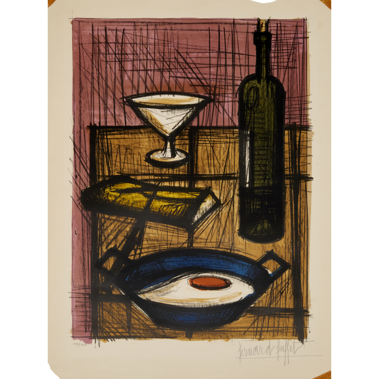 BERNARD BUFFET, SIGNED