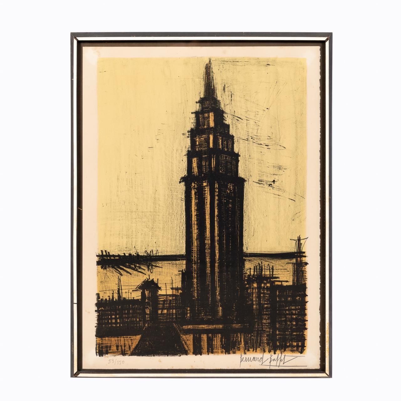 BERNARD BUFFET, "SKYSCRAPER" NEW